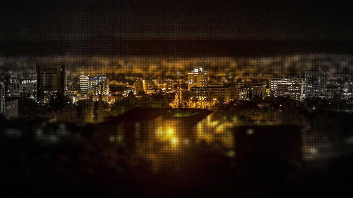 Windhoek City at Night time